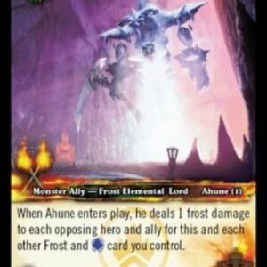 World of Warcraft TCG Ahune the Frost Lord