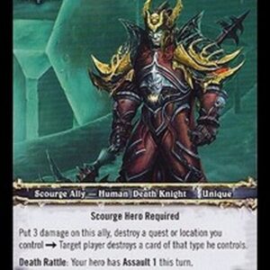 World of Warcraft TCG Orbaz Bloodbane