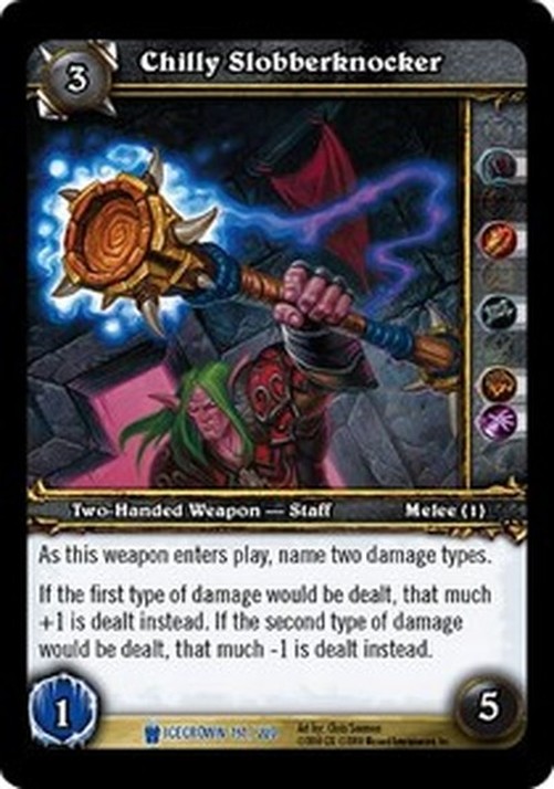 World of Warcraft TCG Chilly Slobberknocker