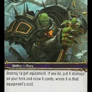 World of Warcraft TCG Payment of Blood