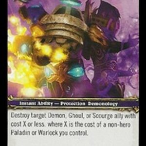 World of Warcraft TCG Necessary Sacrifice