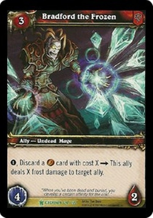 World of Warcraft TCG Bradford the Frozen