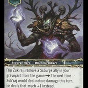 World of Warcraft TCG Deathseer Zuk'raj