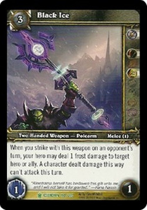 World of Warcraft TCG Black Ice