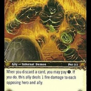 World of Warcraft TCG Fel Infernal