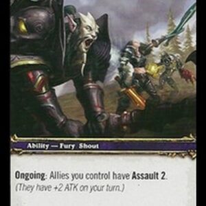 World of Warcraft TCG Conquering Shout