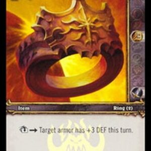 World of Warcraft TCG A'dal's Signet of Defense