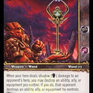World of Warcraft TCG Eredar Wand of Obliteration