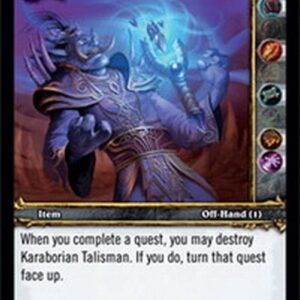 World of Warcraft TCG Karaborian Talisman