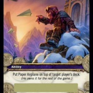 World of Warcraft TCG Paper Airplane