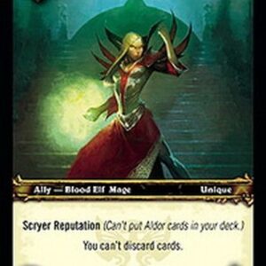 World of Warcraft TCG Magistrix Fyalenn