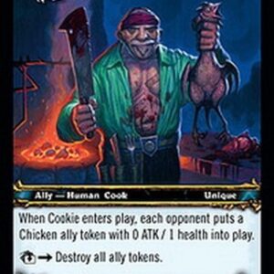 World of Warcraft TCG "Cookie" McWeaksauce