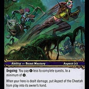 World of Warcraft TCG Aspect of the Cheetah