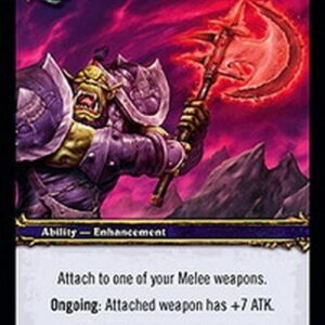 World of Warcraft TCG Earthrend Weapon
