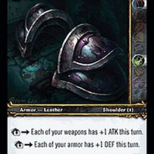 World of Warcraft TCG Demon Hide Spaulders