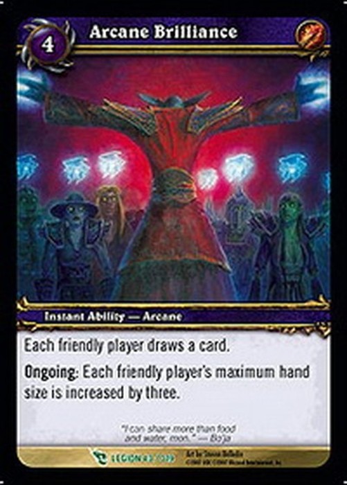 World of Warcraft TCG Arcane Brilliance