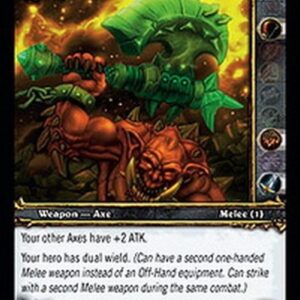 World of Warcraft TCG Axe of the Legion