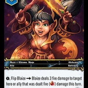 World of Warcraft TCG Blaize Brightspark (V.1)