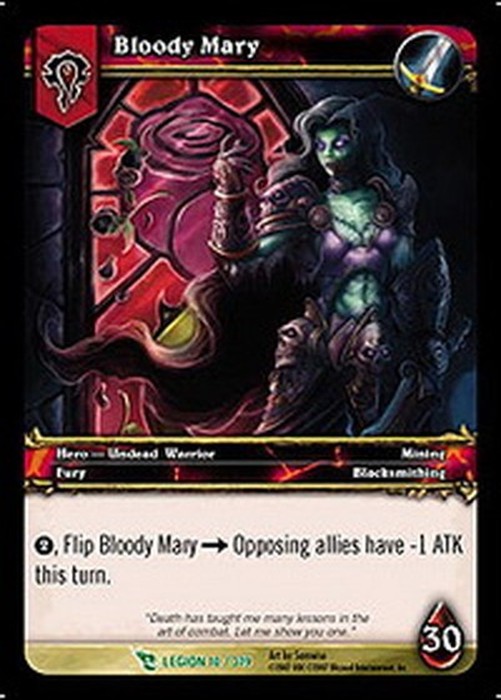 World of Warcraft TCG Bloody Mary