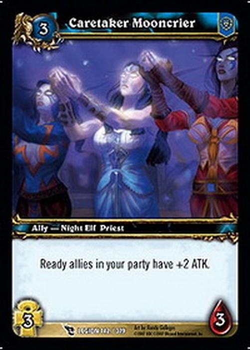 World of Warcraft TCG Caretaker Mooncrier