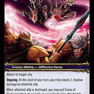 World of Warcraft TCG Curse of Contagion