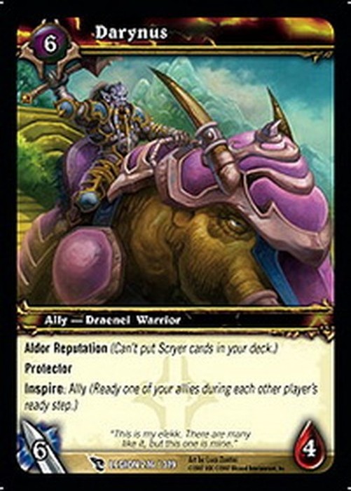 World of Warcraft TCG Darynus