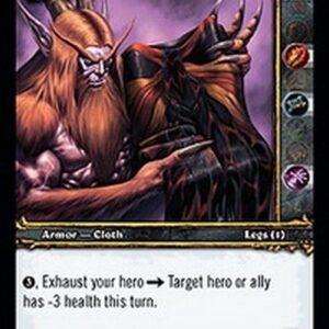 World of Warcraft TCG Devil-Stitched Leggings