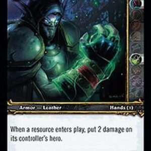 World of Warcraft TCG Fel Leather Gloves