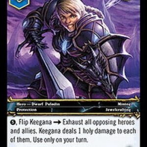 World of Warcraft TCG Keegana Silvershield (V.1)