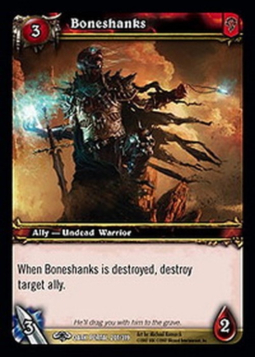 World of Warcraft TCG Boneshanks