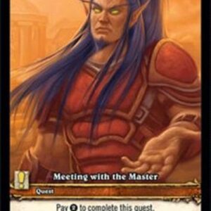 World of Warcraft TCG Meeting with the Master
