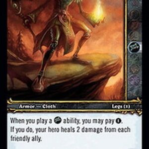 World of Warcraft TCG Leggings of Transcendence