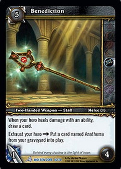 World of Warcraft TCG Benediction