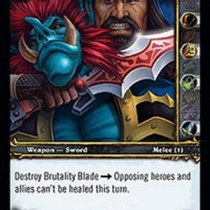 World of Warcraft TCG Brutality Blade