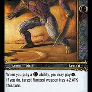 World of Warcraft TCG Dragonstalker's Legguards