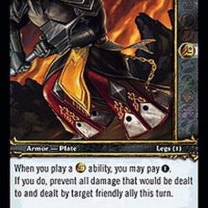World of Warcraft TCG Judgement Legplates