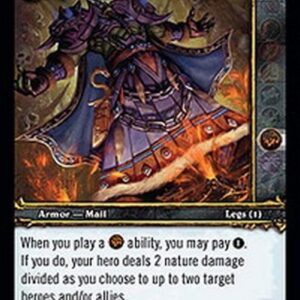 World of Warcraft TCG Legplates of Ten Storms