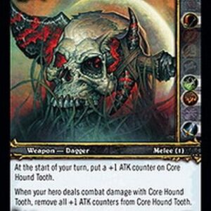 World of Warcraft TCG Core Hound Tooth