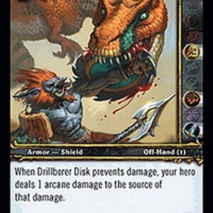 World of Warcraft TCG Drillborer Disk