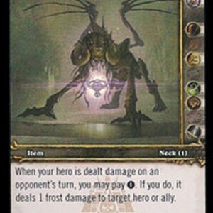 World of Warcraft TCG Icy Blast Amulet