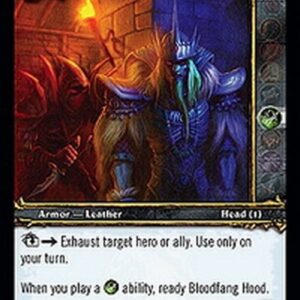 World of Warcraft TCG Bloodfang Hood