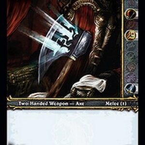 World of Warcraft TCG Lord Alexander's Battle Axe