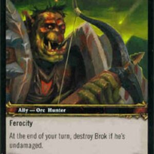 World of Warcraft TCG Brok Bloodcaller
