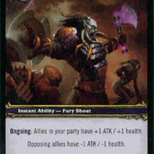 World of Warcraft TCG Finishing Shout
