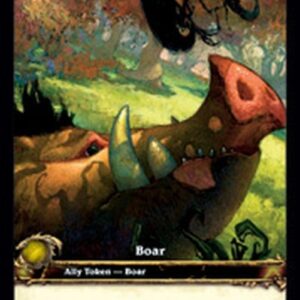 World of Warcraft TCG Boar Token