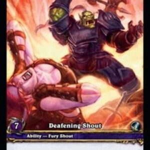 World of Warcraft TCG Deafening Shout