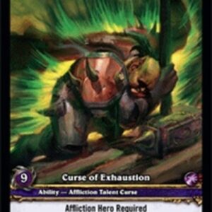 World of Warcraft TCG Curse of Exhaustion