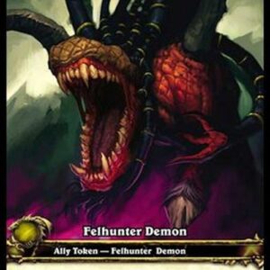 World of Warcraft TCG Felhunter Demon Token