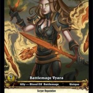 World of Warcraft TCG Battlemage Vyara