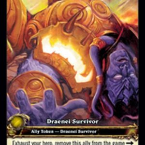 World of Warcraft TCG Draenei Survivor Token
